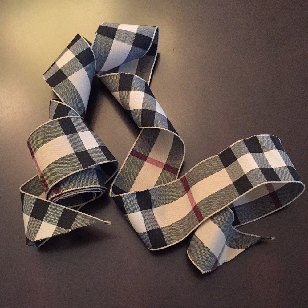 Authentic Burberry Ribbon